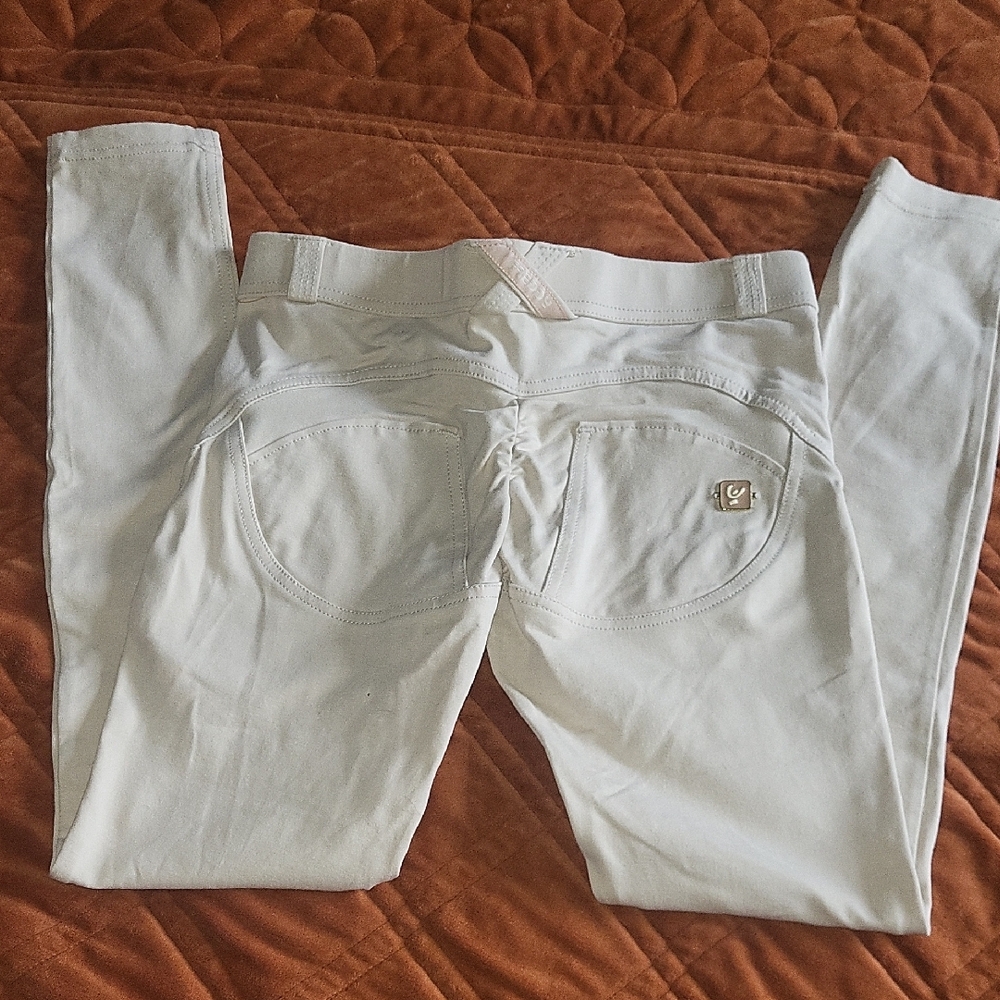 Freddy Cream Jeggings Slim Fit Modern Design - Picture 3 of 11